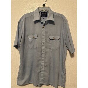 Vintage Mervyn's Men's Collection Size XL Blue Collard Button-Down Shirt
